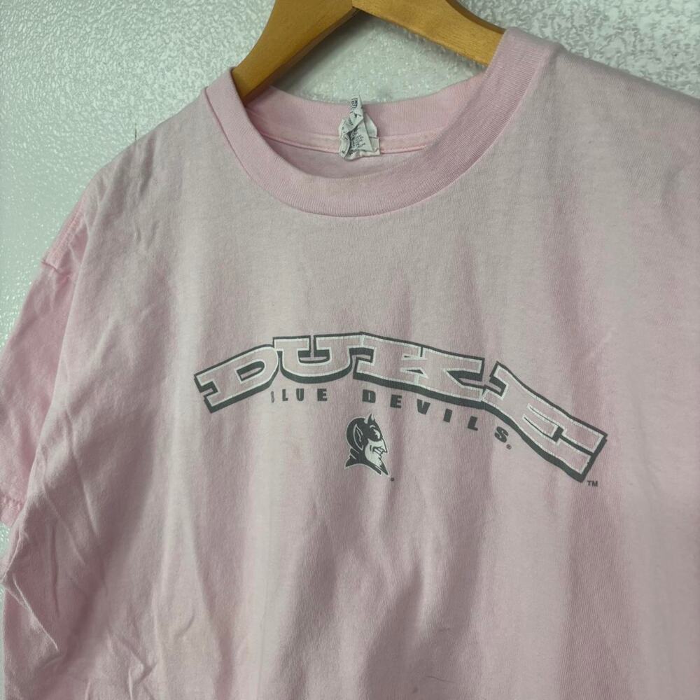 90s Duke Blue Devils Pink T-shirt